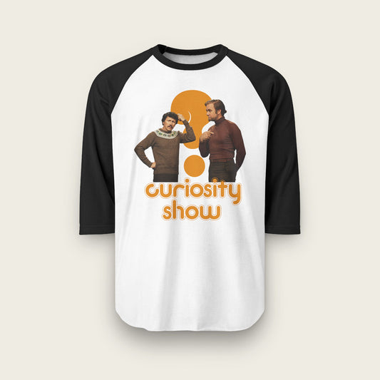 Curiosity Show Unisex Raglan Shirt