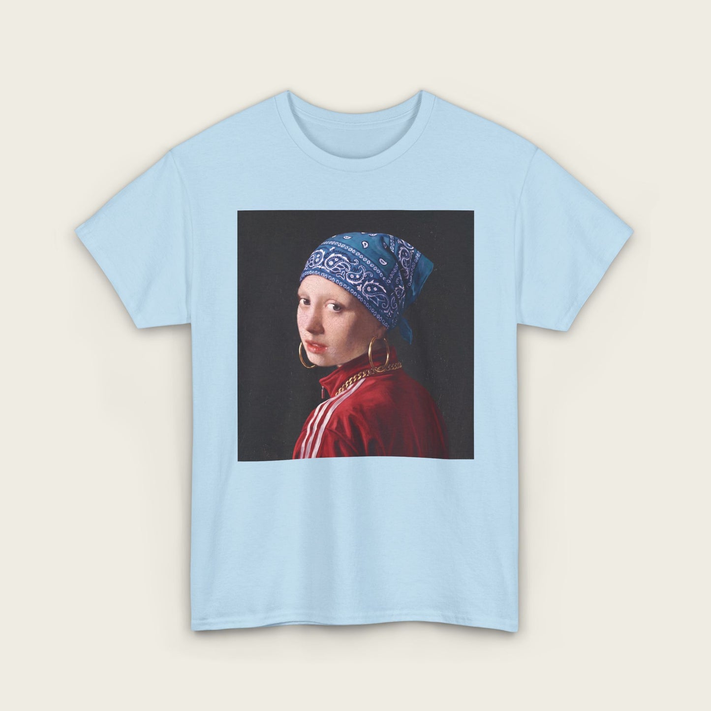 Girl With A Hoop Earring Unisex Tee