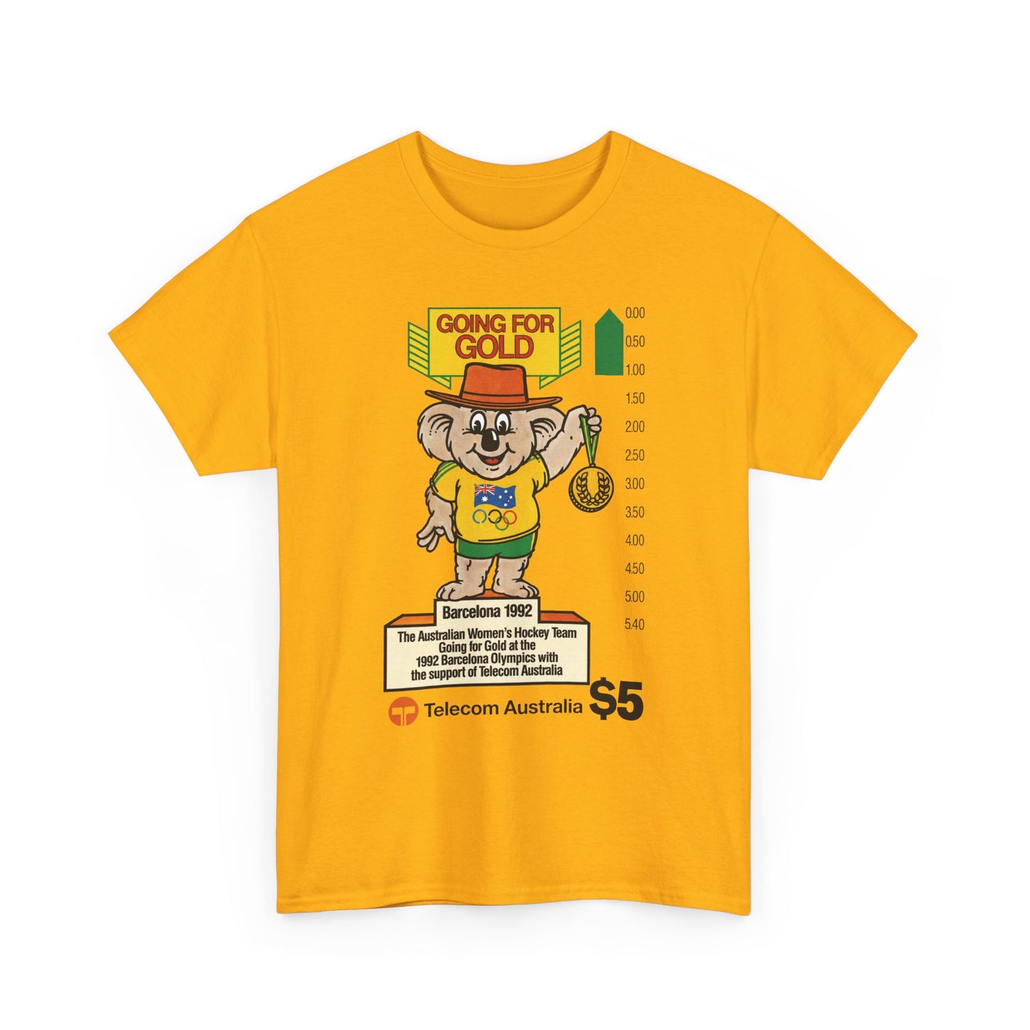 Going For Gold Phonecard Unisex Tee