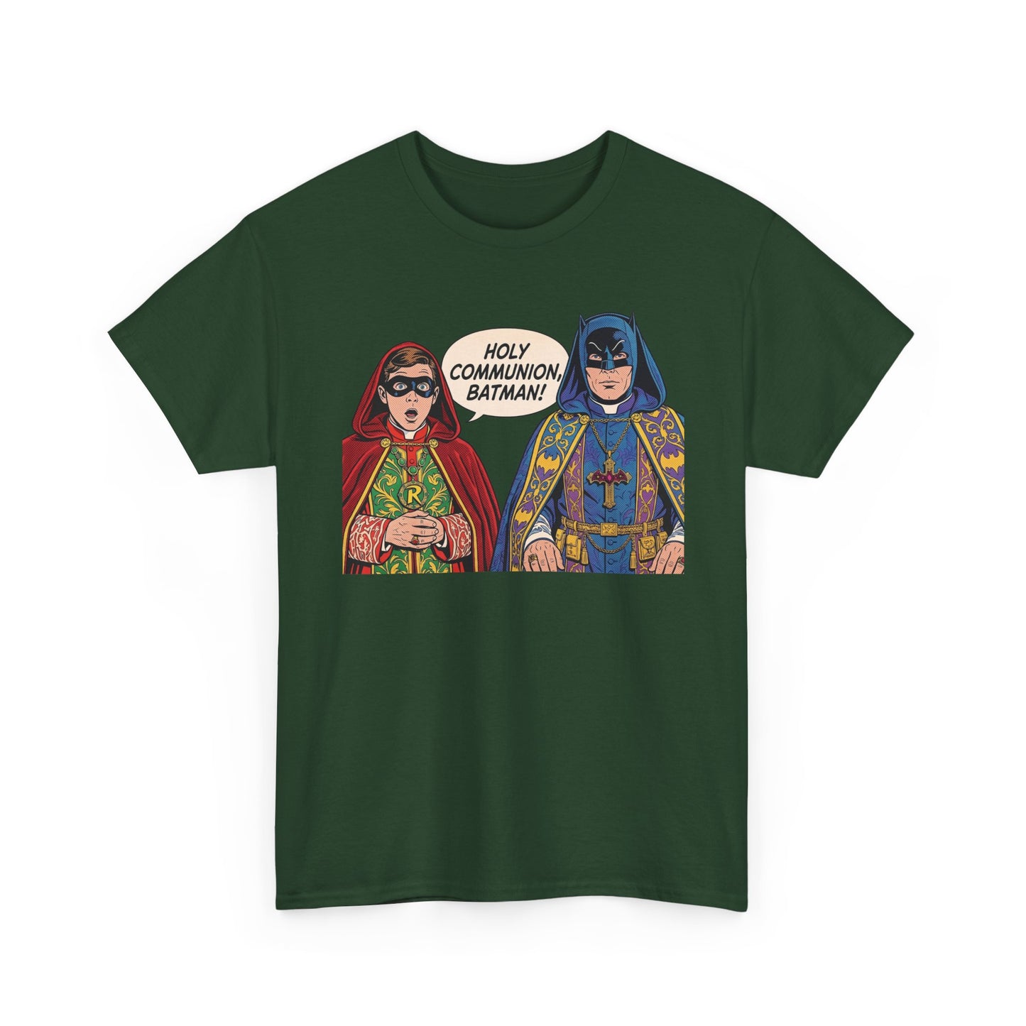 HOLY COMMUNION, BATMAN! Unisex Tee