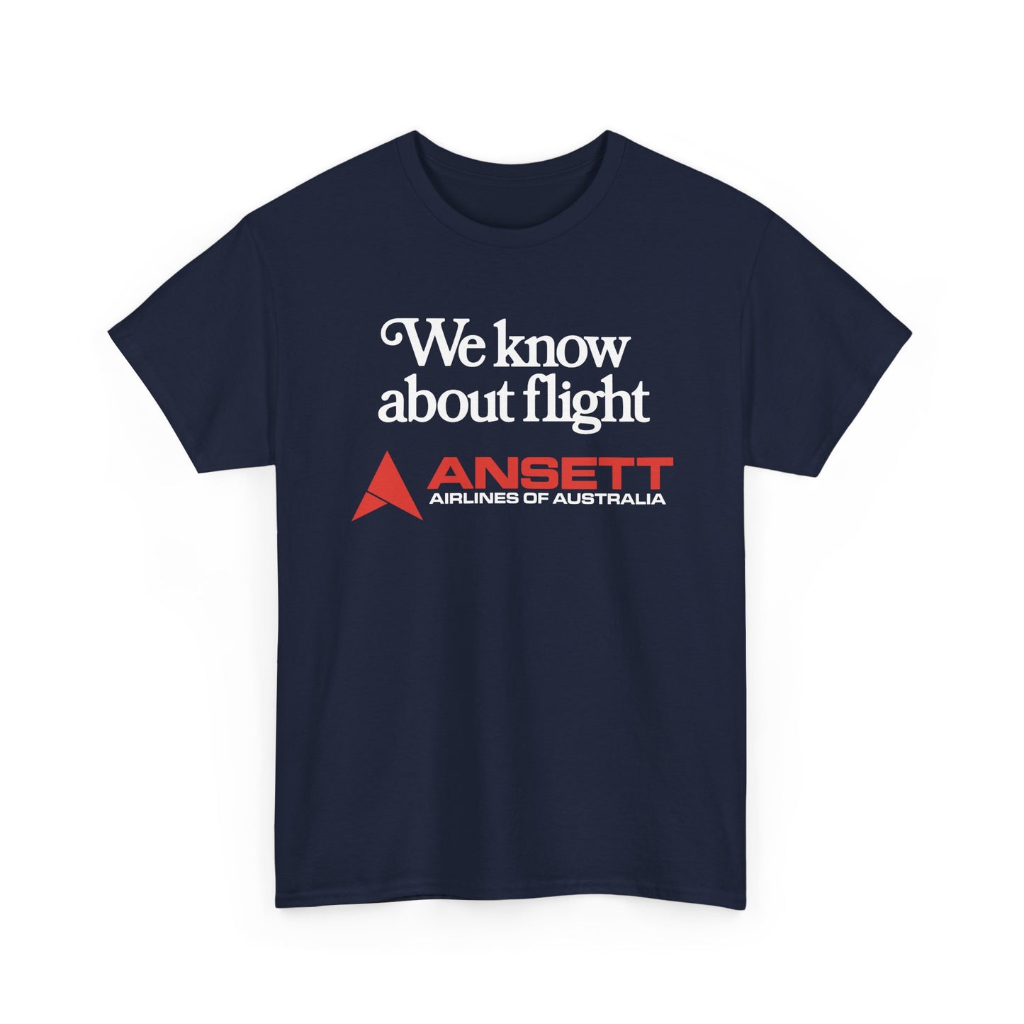 Ansett We Know About Flight Unisex Tee