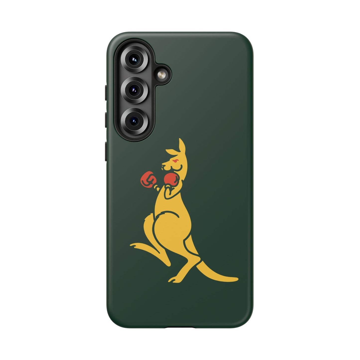 Phone Case - Boxing Kangaroo Bottle Green Tough Protective Case