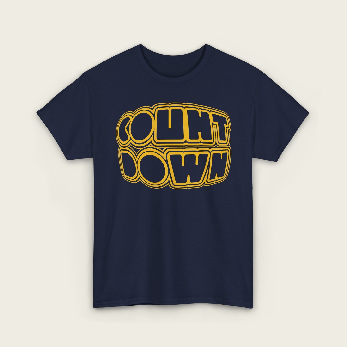 COUNTDOWN Outline Unisex Tee