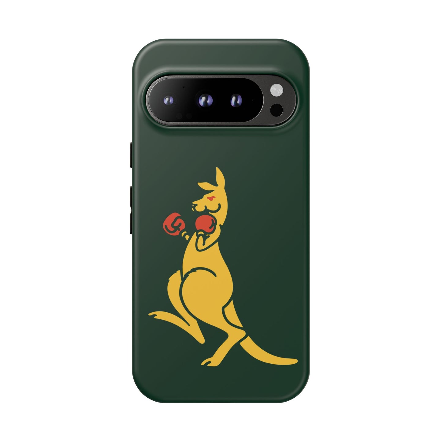 Phone Case - Boxing Kangaroo Bottle Green Tough Protective Case