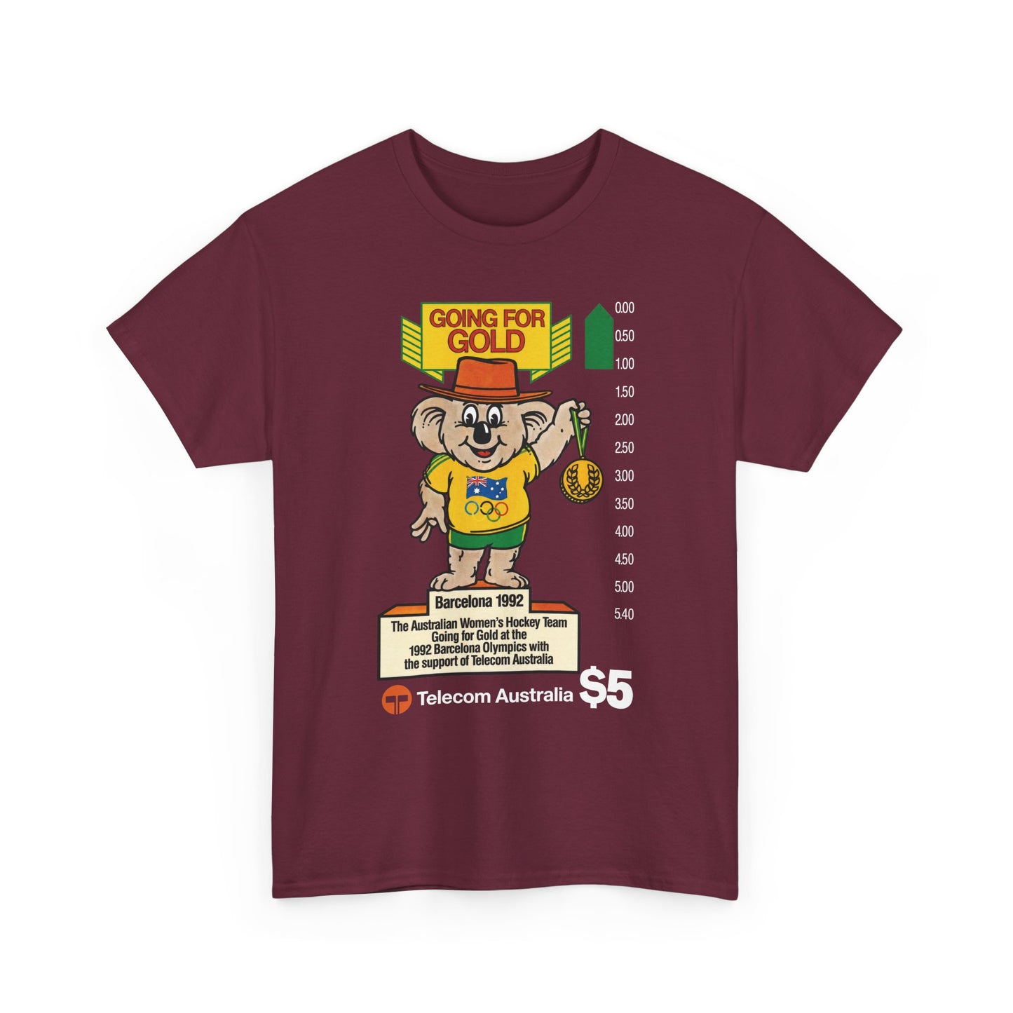 Going For Gold Phonecard Unisex Tee