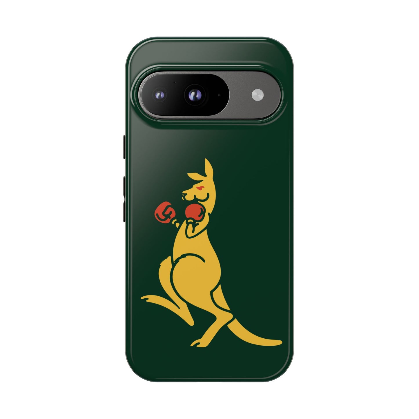 Phone Case - Boxing Kangaroo Bottle Green Tough Protective Case
