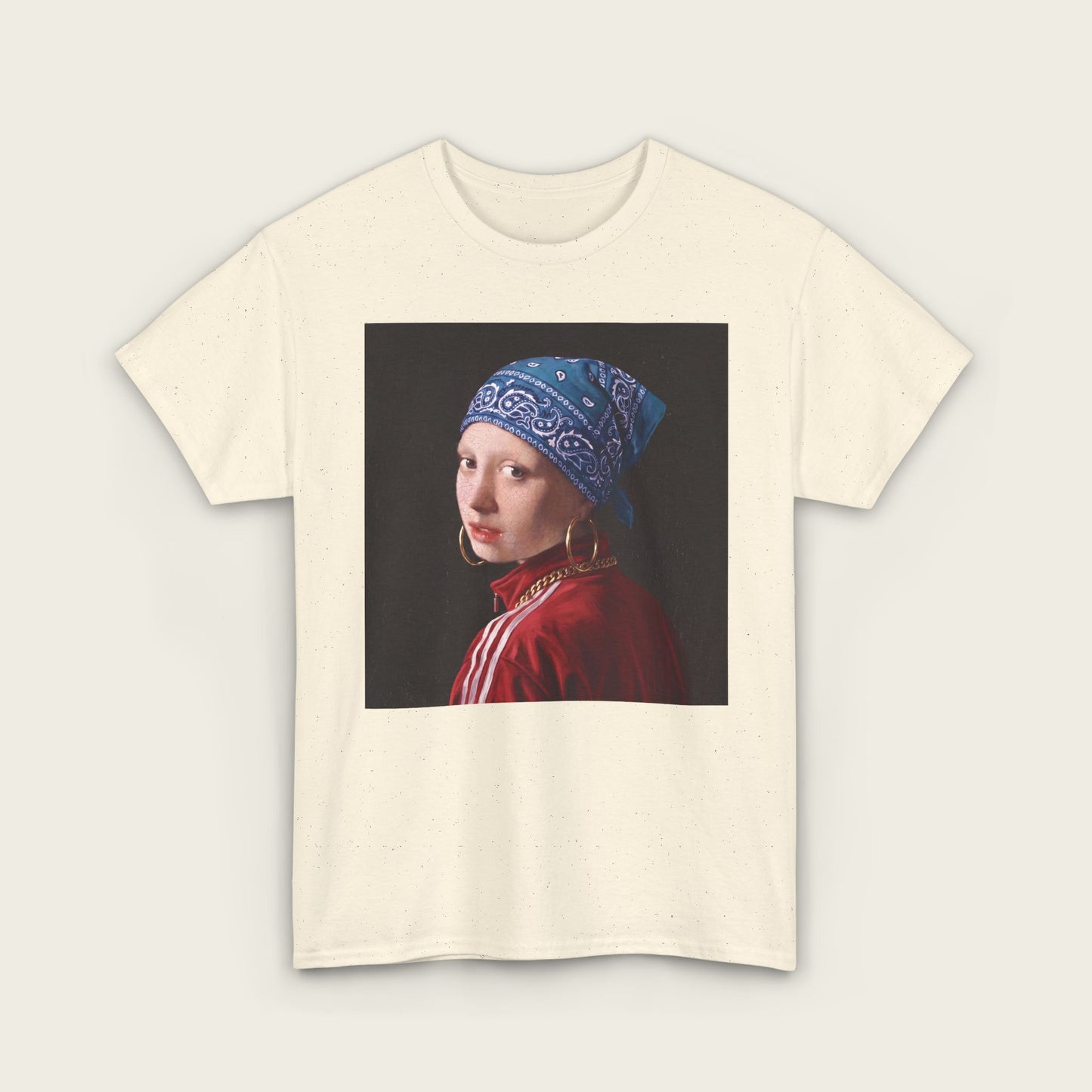 Girl With A Hoop Earring Unisex Tee
