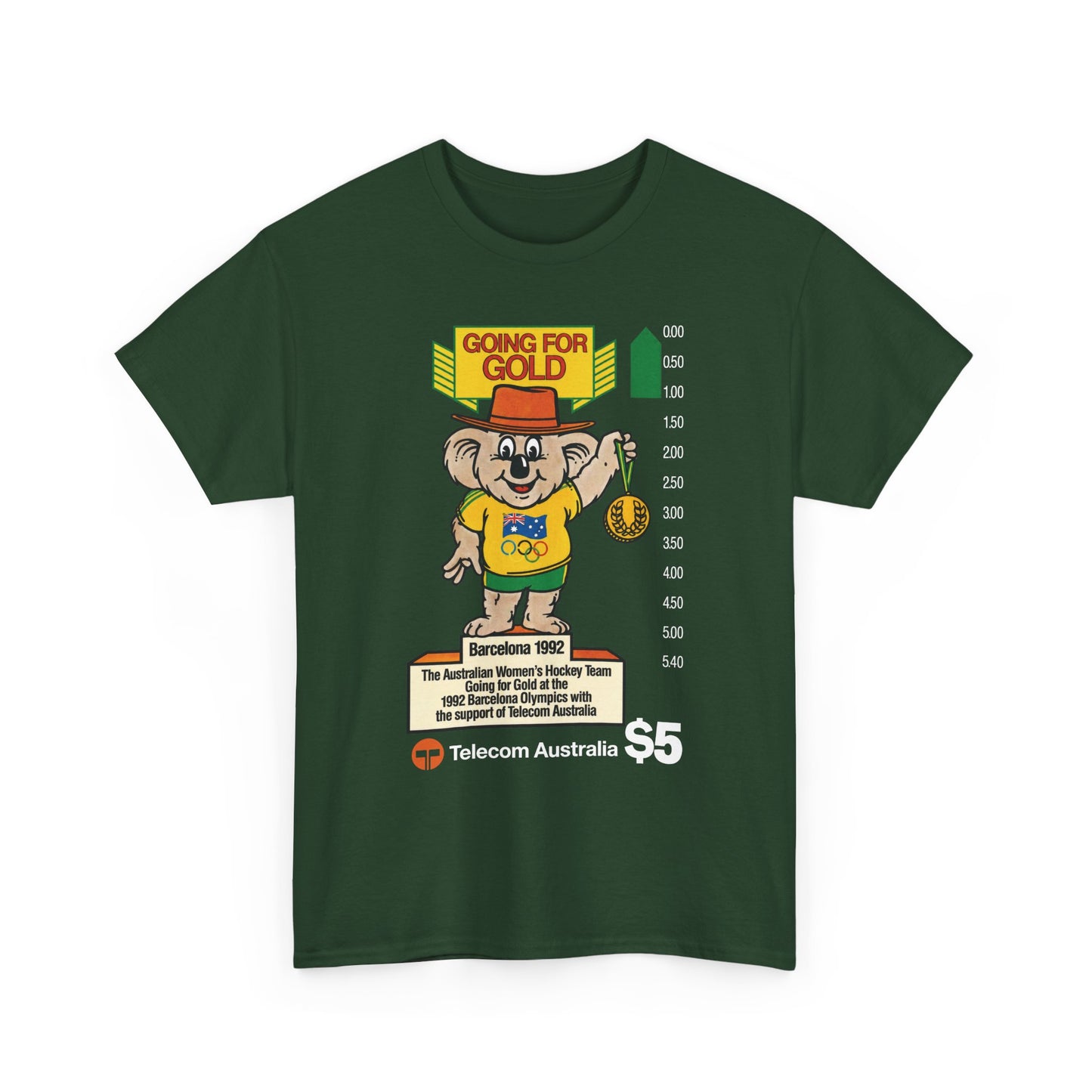 Going For Gold Phonecard Unisex Tee