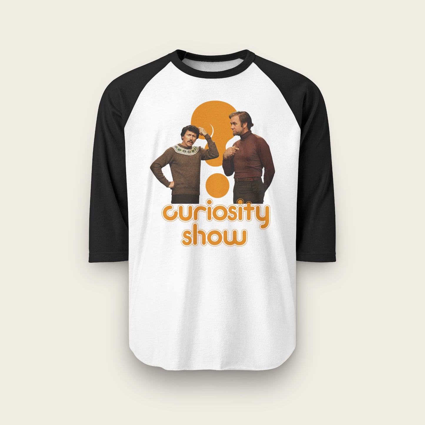 Curiosity Show Unisex Raglan Shirt