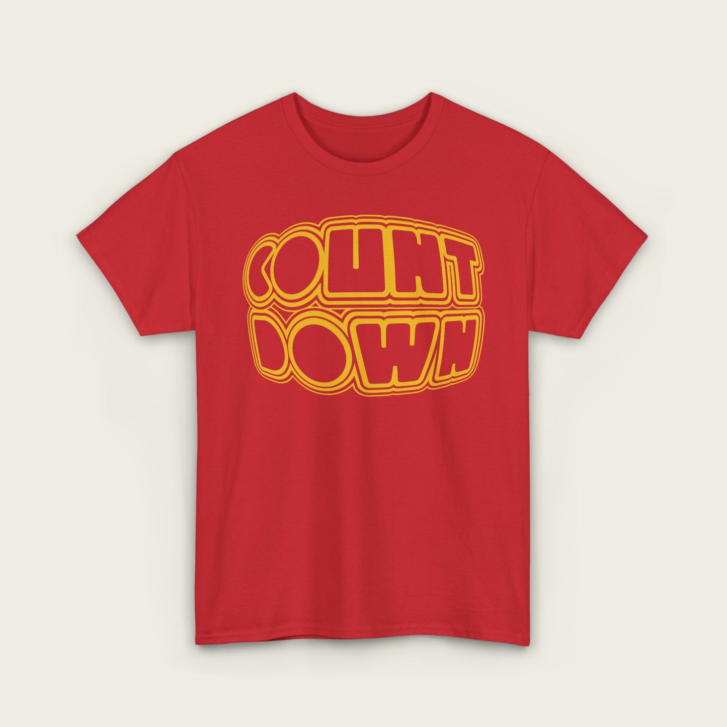 COUNTDOWN Outline Unisex Tee