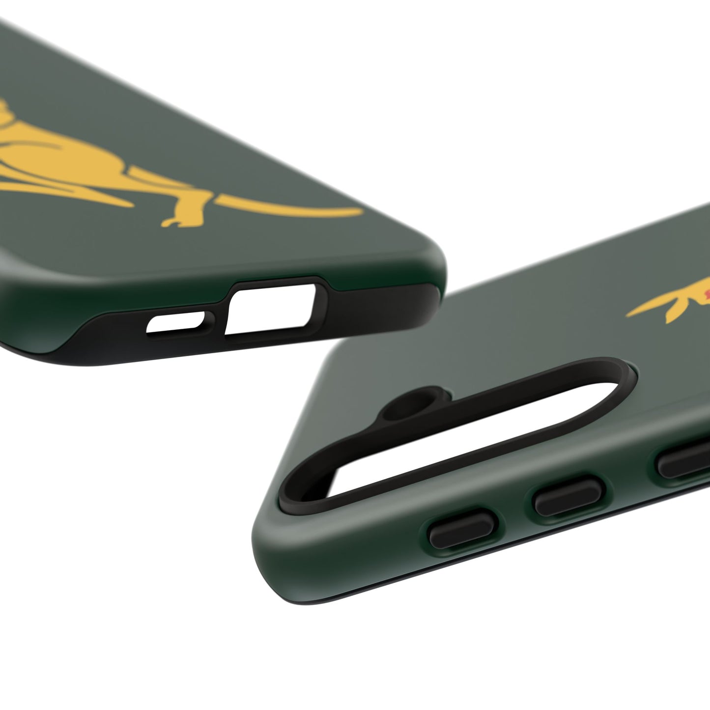 Phone Case - Boxing Kangaroo Bottle Green Tough Protective Case