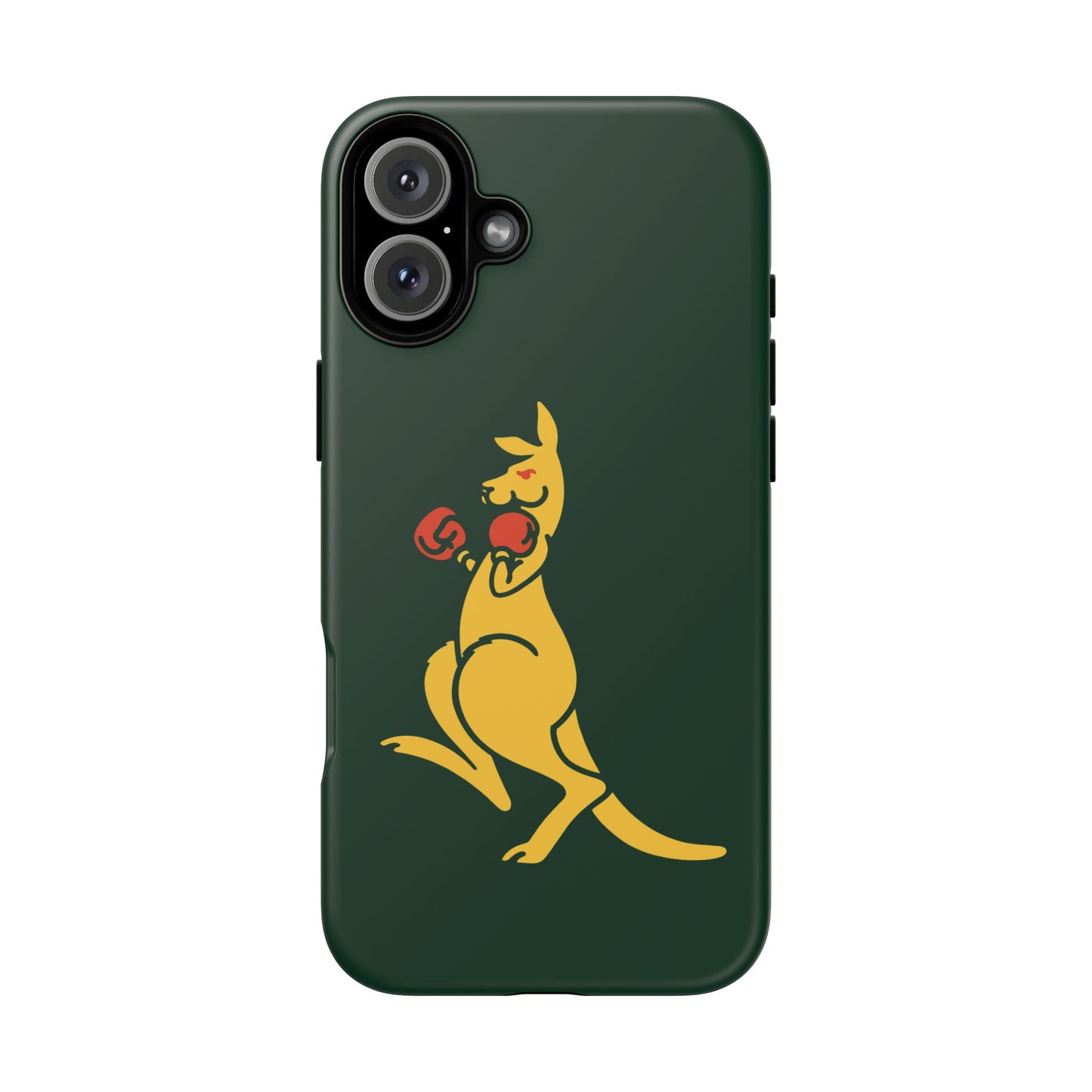 Phone Case - Boxing Kangaroo Bottle Green Tough Protective Case