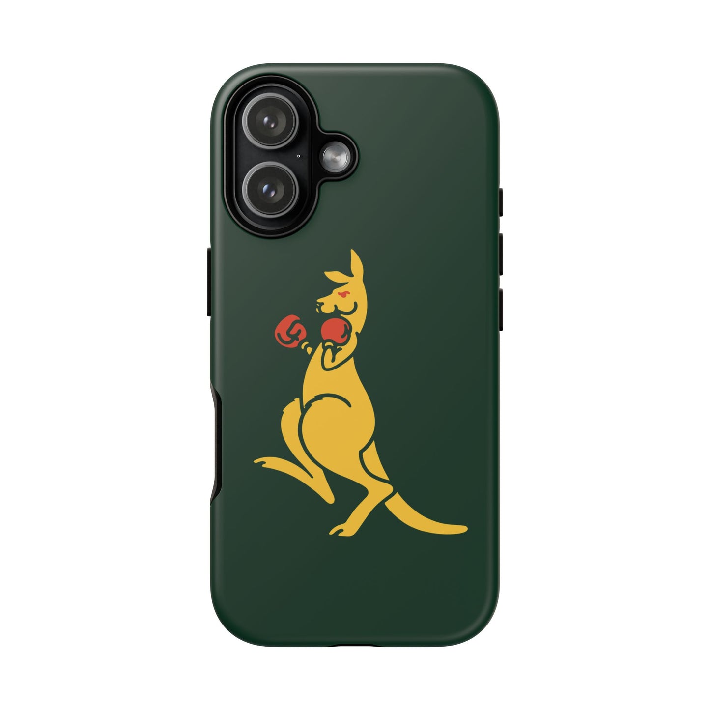 Phone Case - Boxing Kangaroo Bottle Green Tough Protective Case