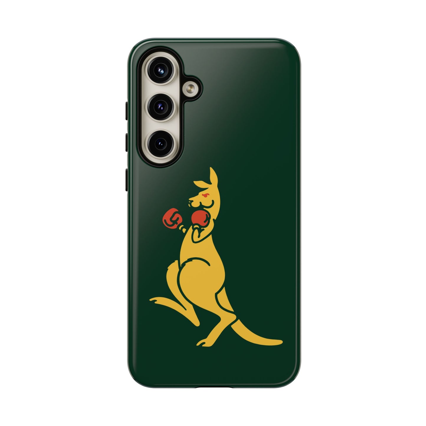 Phone Case - Boxing Kangaroo Bottle Green Tough Protective Case