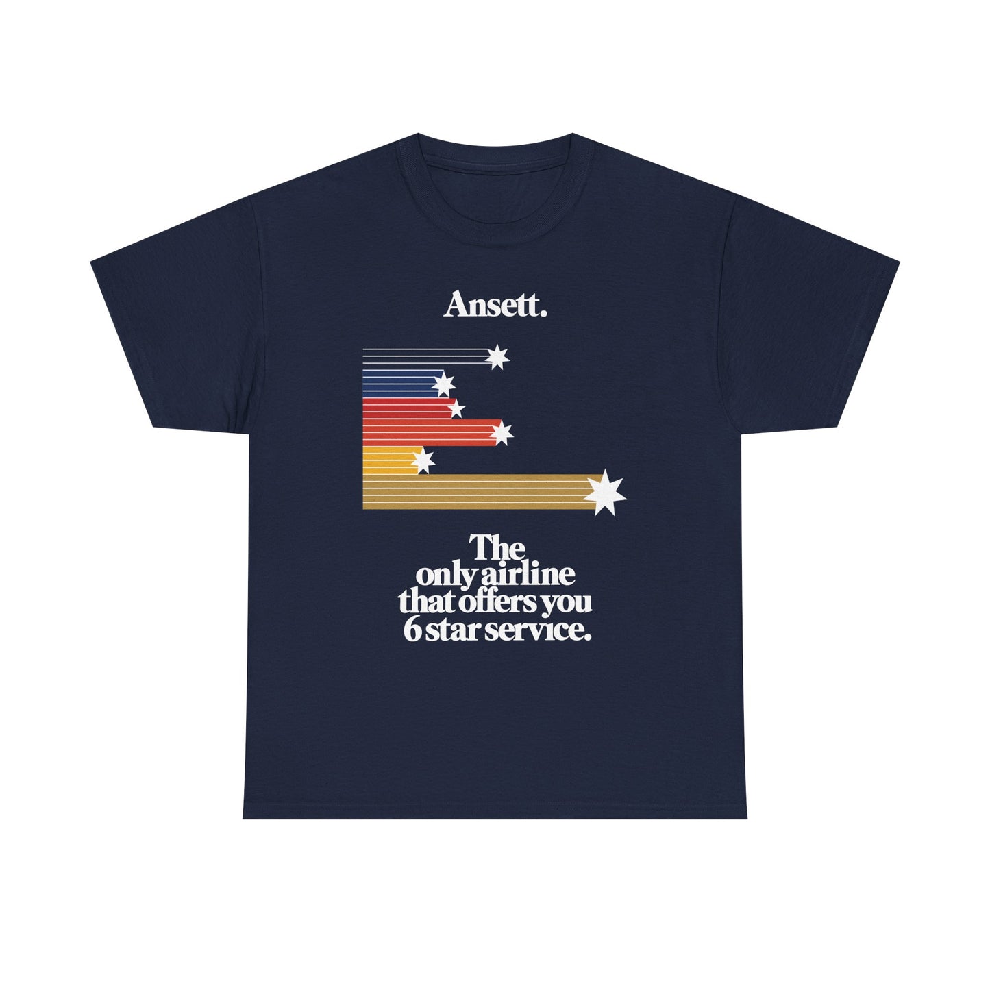 Ansett 6 Star Service Unisex Tee