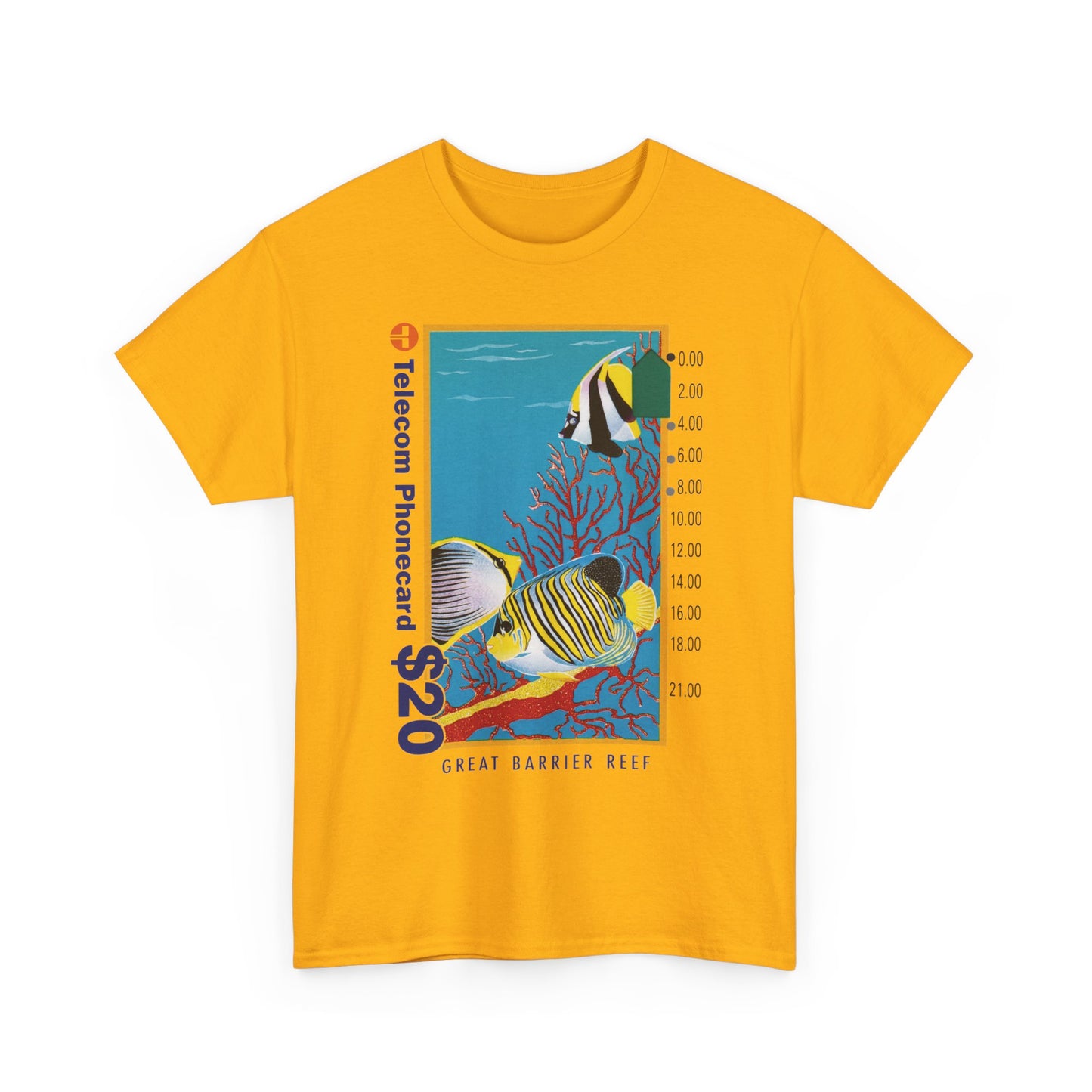 Great Barrier Reef Phonecard Unisex Tee