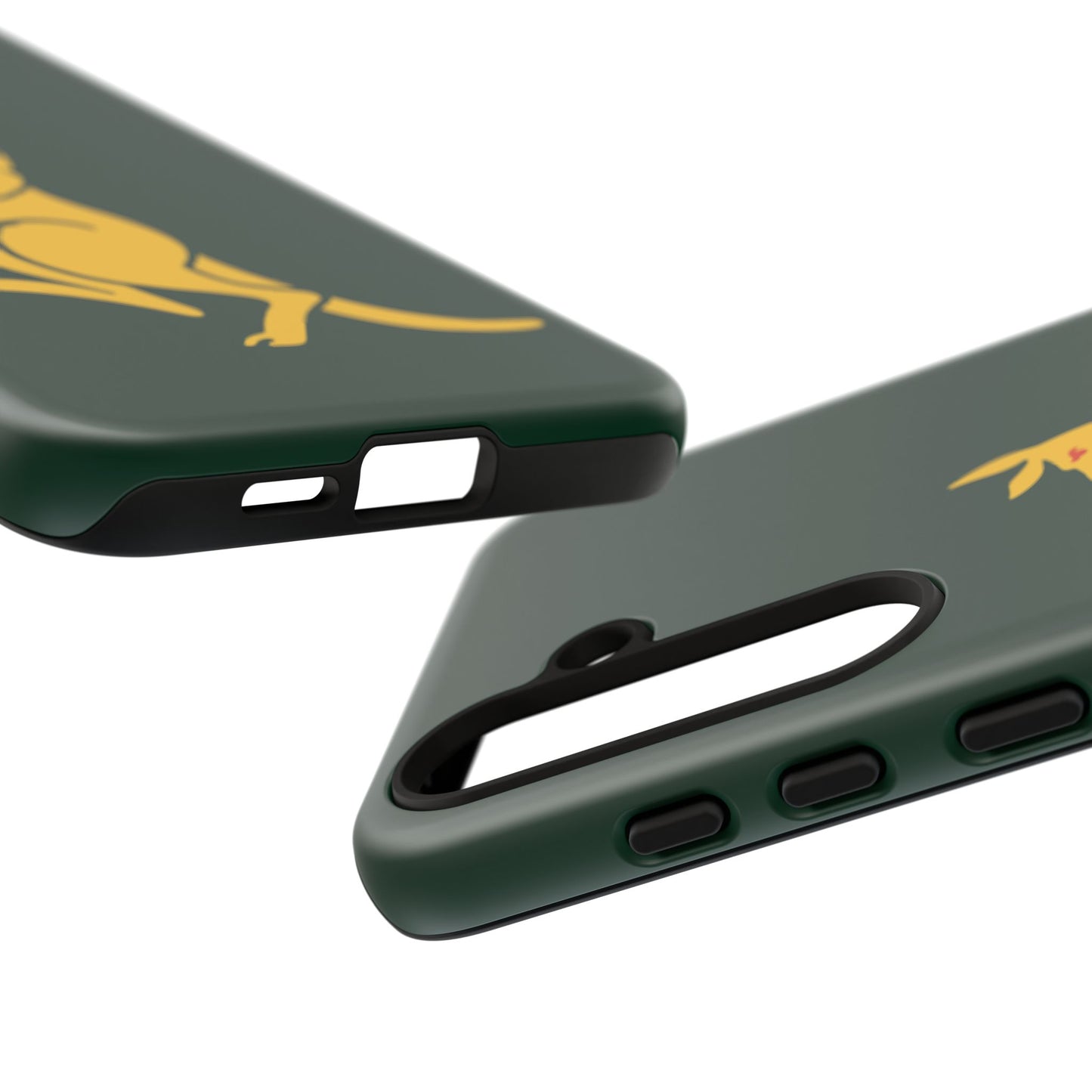 Phone Case - Boxing Kangaroo Bottle Green Tough Protective Case