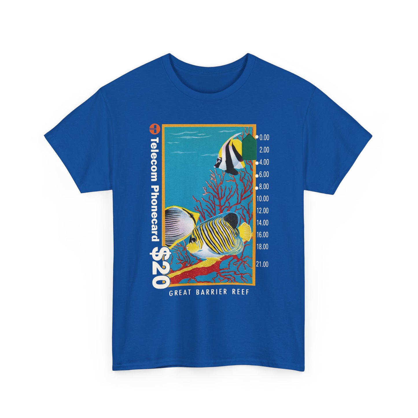 Great Barrier Reef Phonecard Unisex Tee