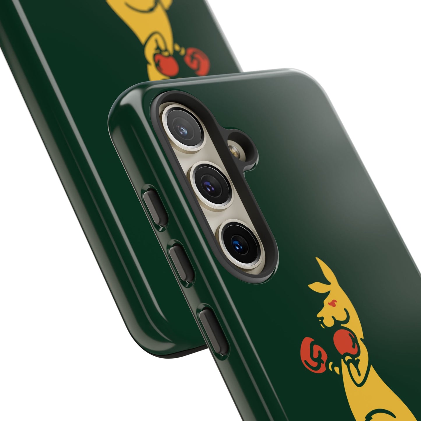 Phone Case - Boxing Kangaroo Bottle Green Tough Protective Case