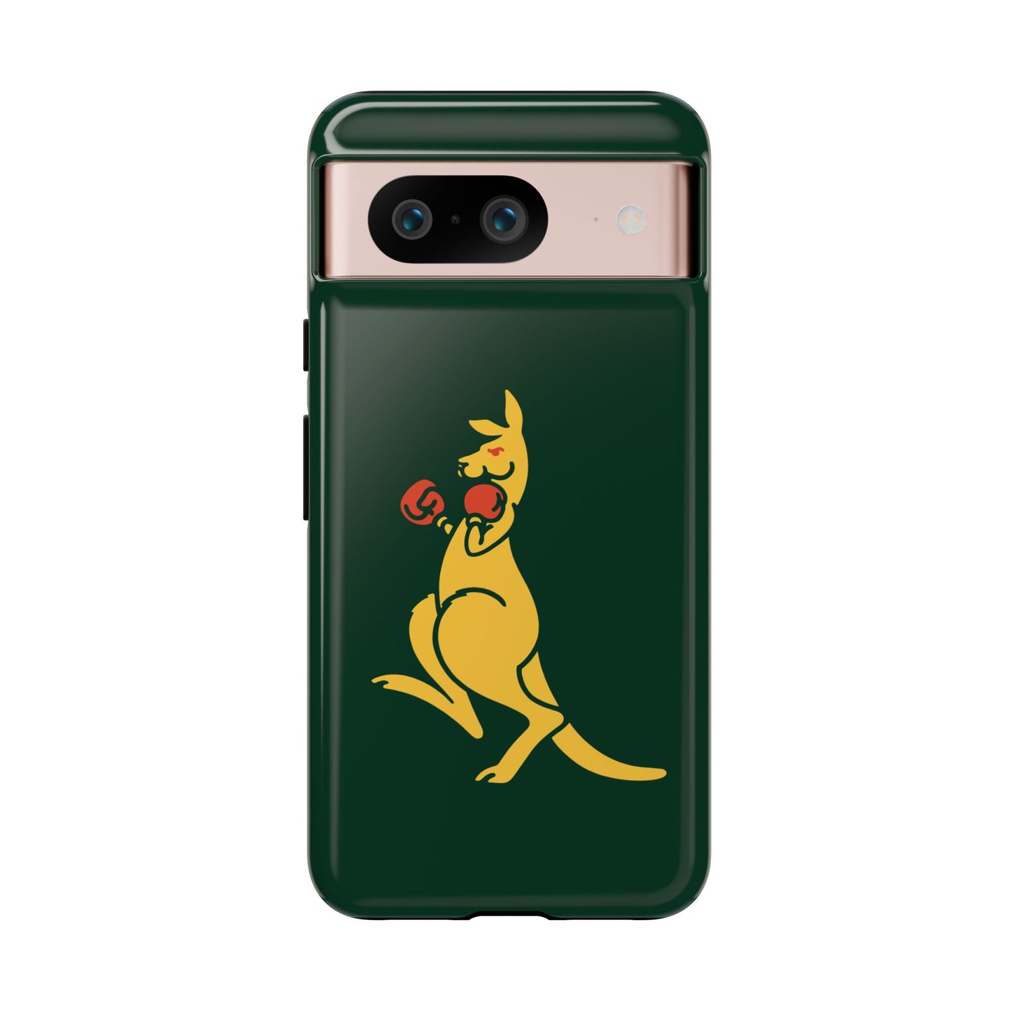 Phone Case - Boxing Kangaroo Bottle Green Tough Protective Case