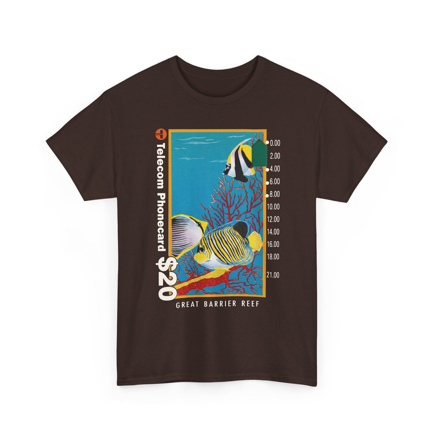 Great Barrier Reef Phonecard Unisex Tee