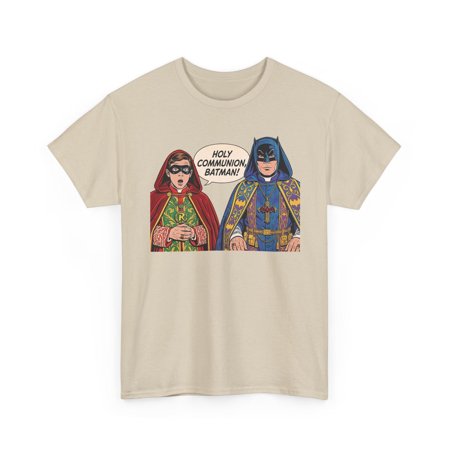 HOLY COMMUNION, BATMAN! Unisex Tee