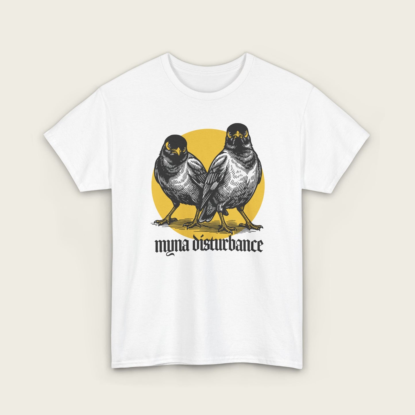 Myna Disturbance Unisex Tee