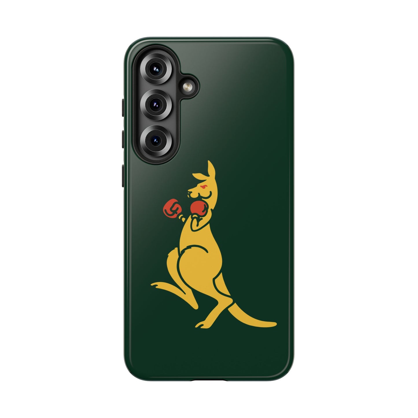Phone Case - Boxing Kangaroo Bottle Green Tough Protective Case