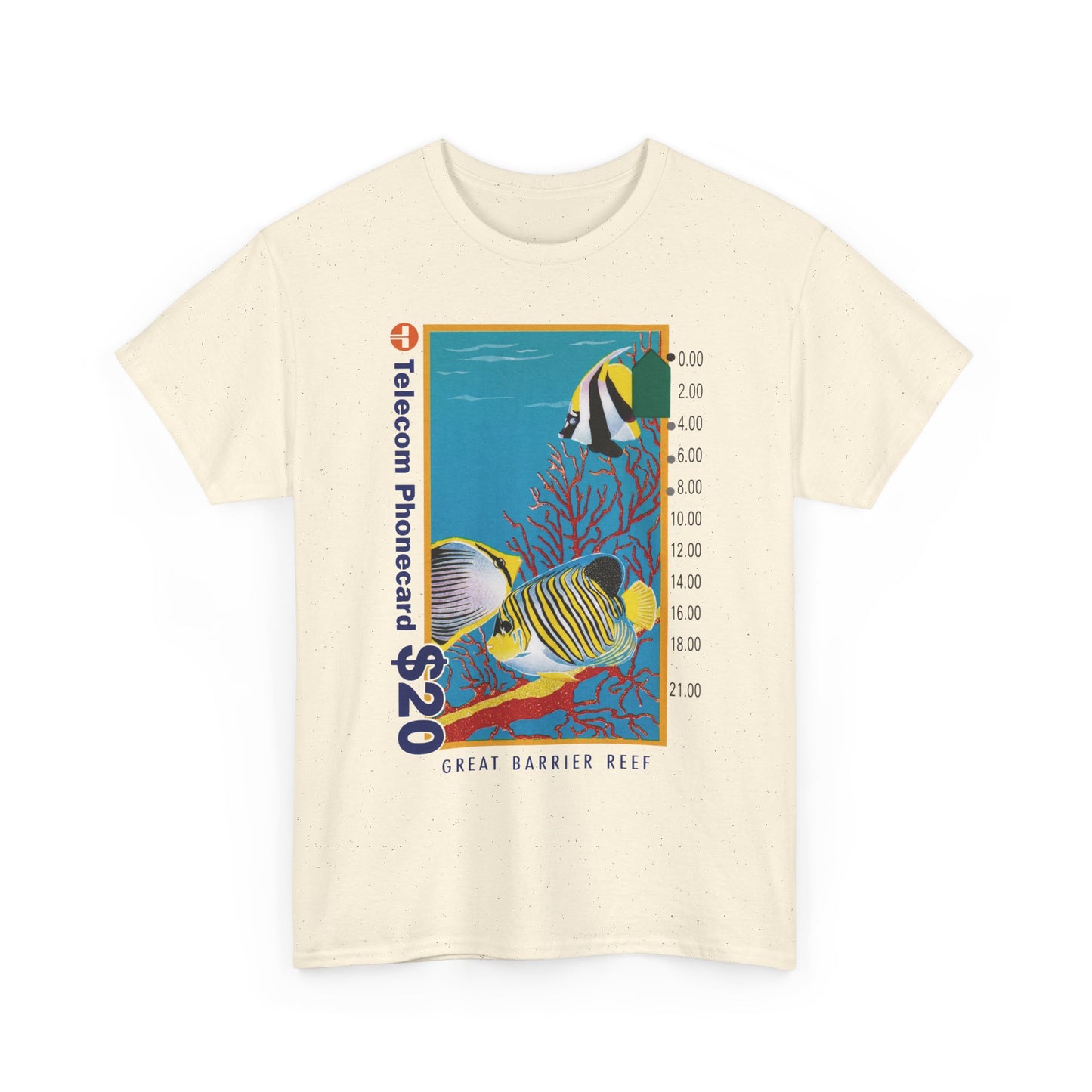 Great Barrier Reef Phonecard Unisex Tee