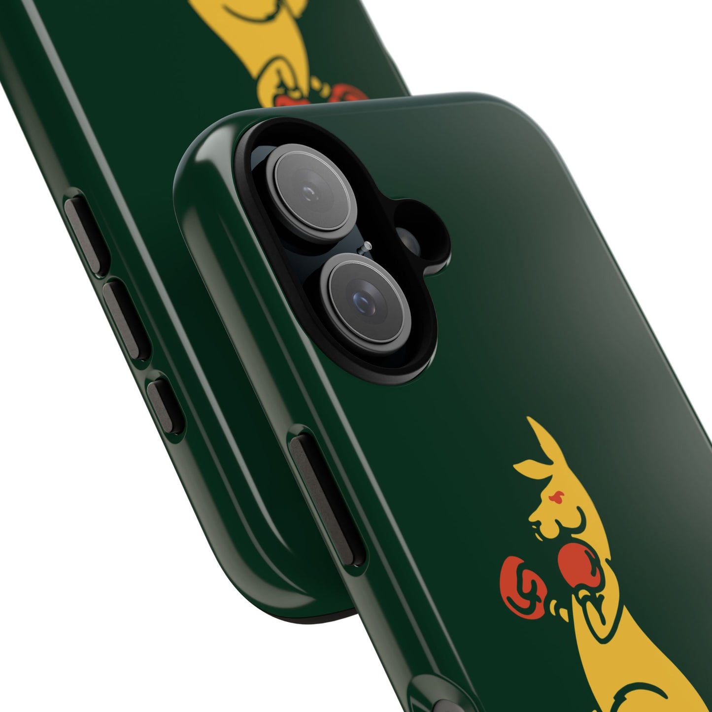 Phone Case - Boxing Kangaroo Bottle Green Tough Protective Case