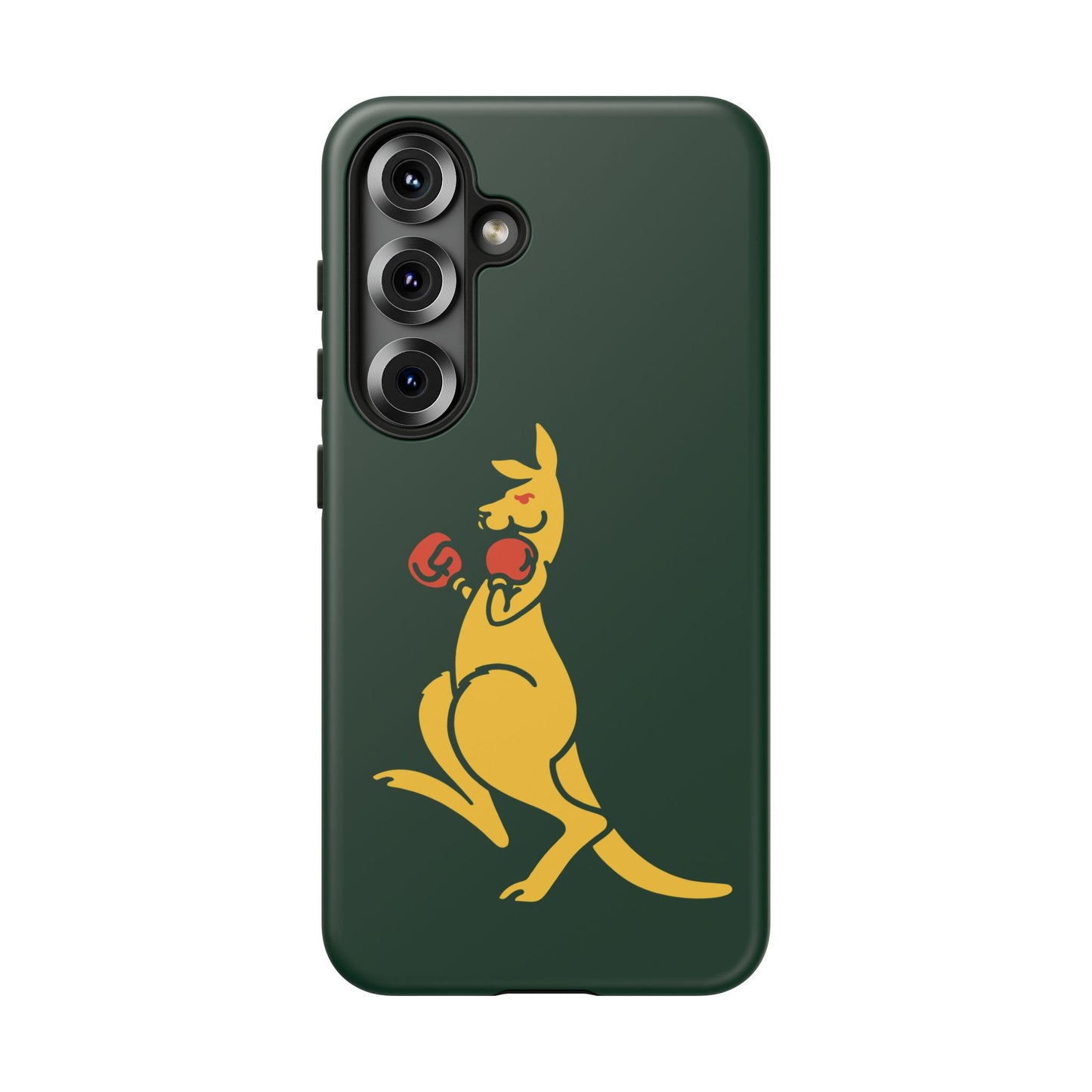 Phone Case - Boxing Kangaroo Bottle Green Tough Protective Case