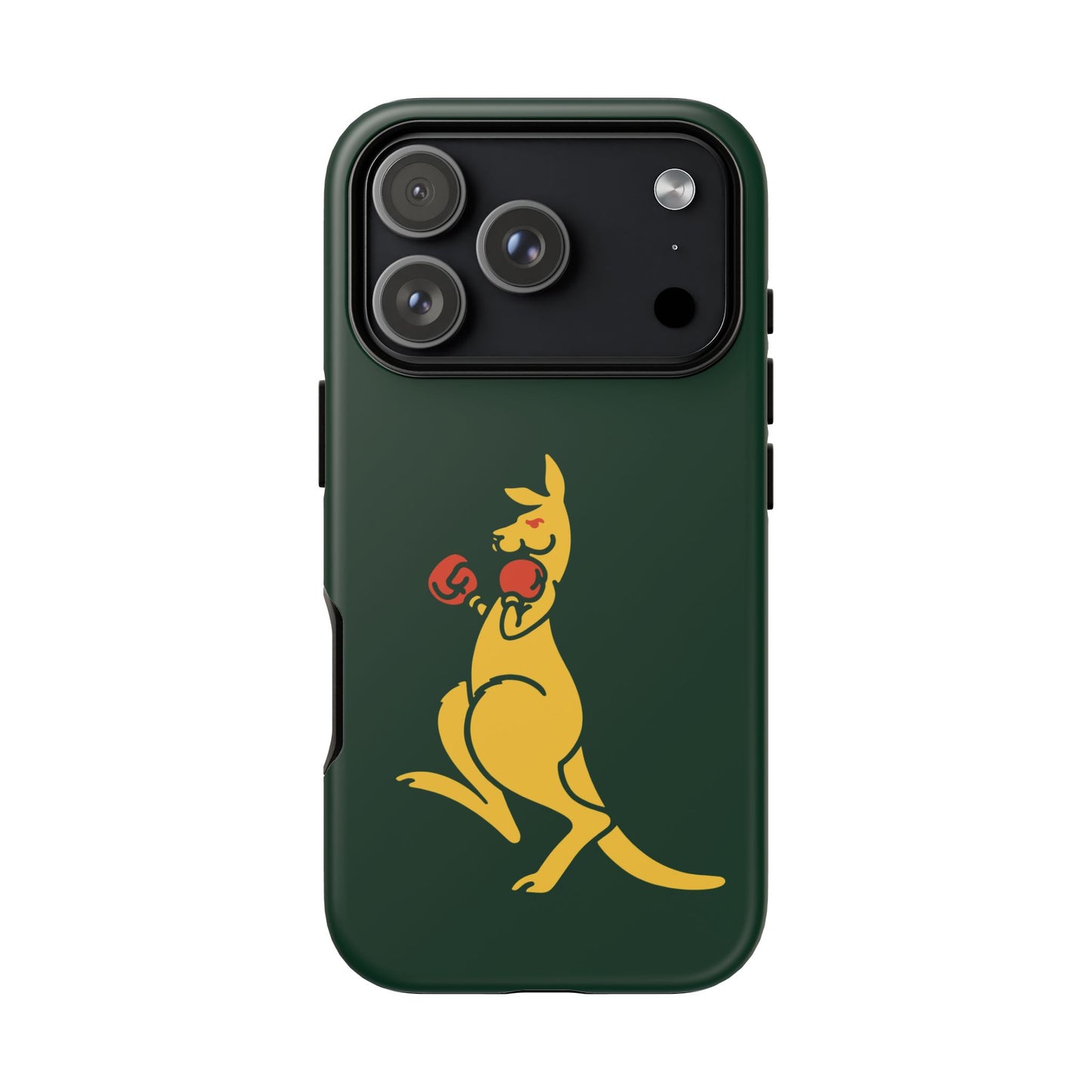 Phone Case - Boxing Kangaroo Bottle Green Tough Protective Case