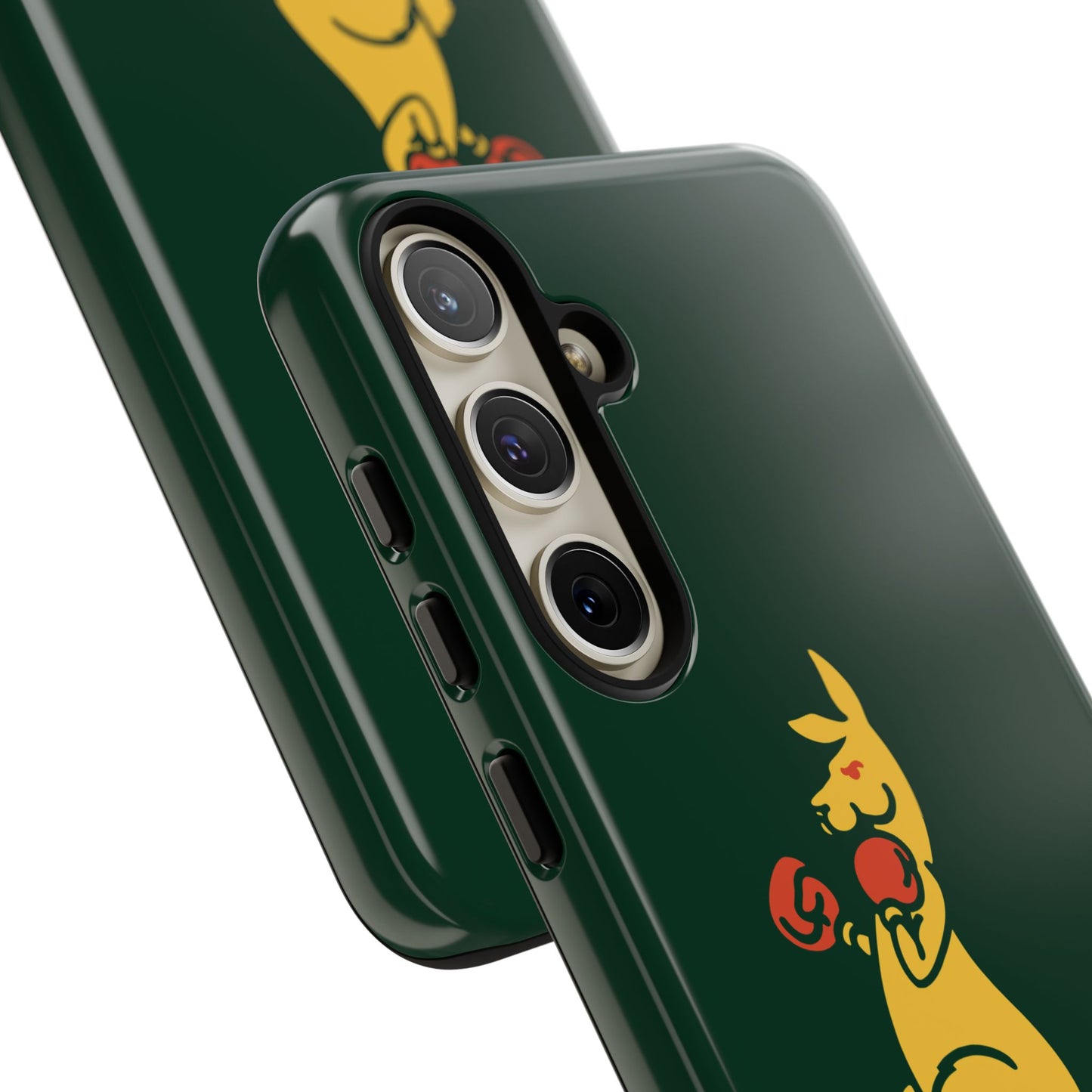 Phone Case - Boxing Kangaroo Bottle Green Tough Protective Case