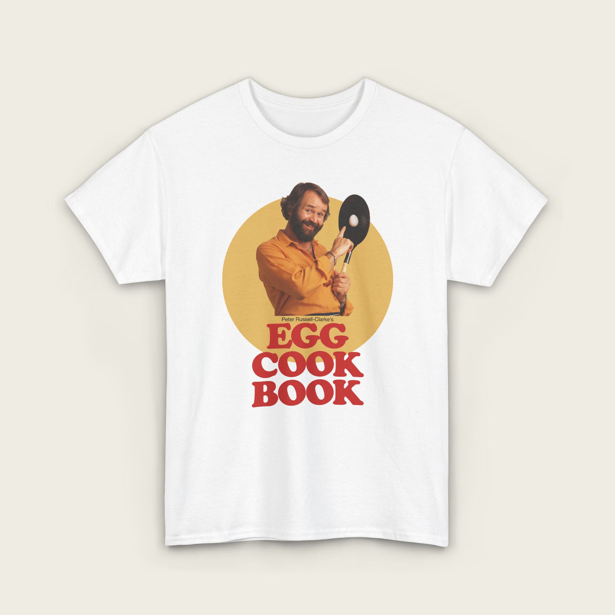 Peter Russell-Clarke's Egg Cook Book Unisex Tee