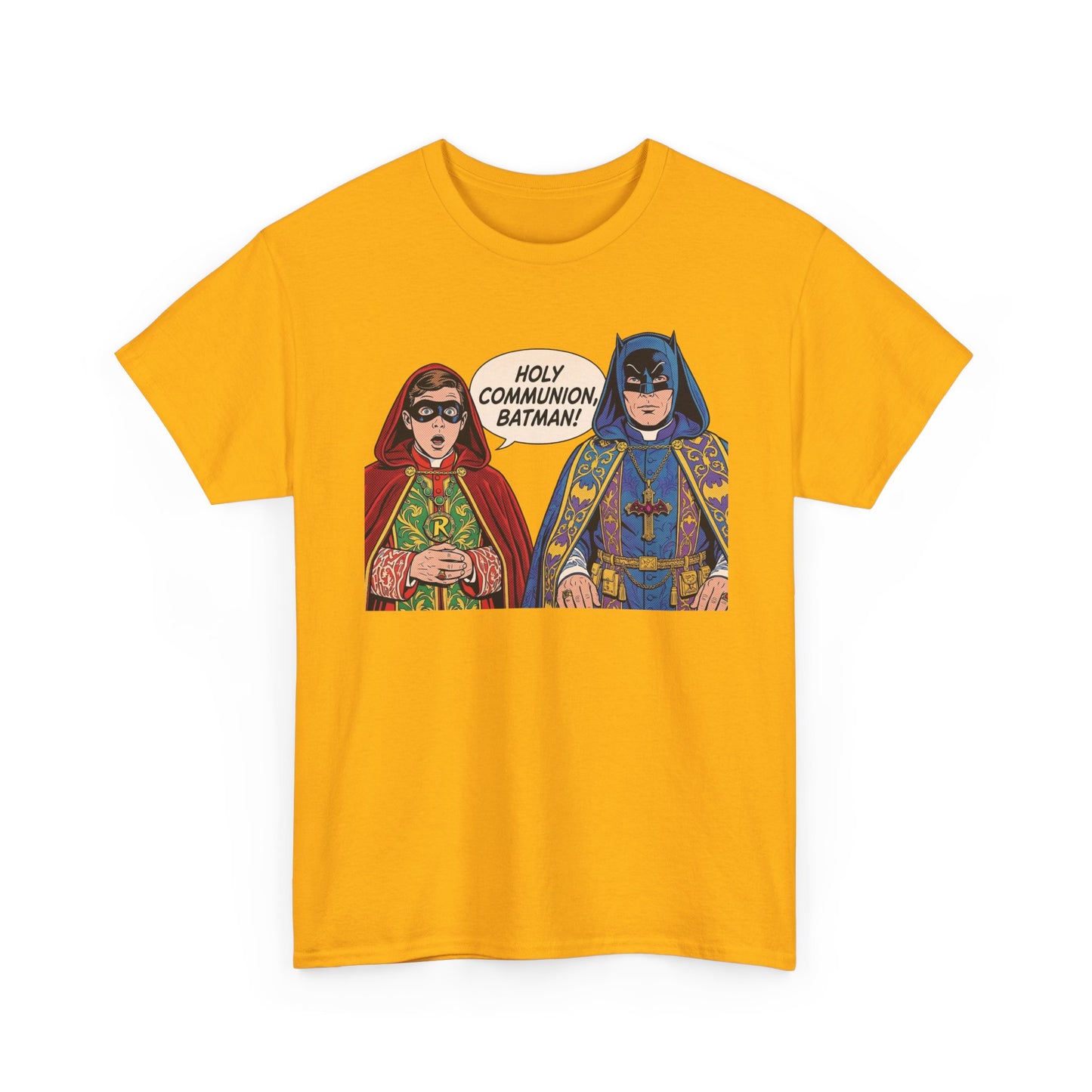 HOLY COMMUNION, BATMAN! Unisex Tee