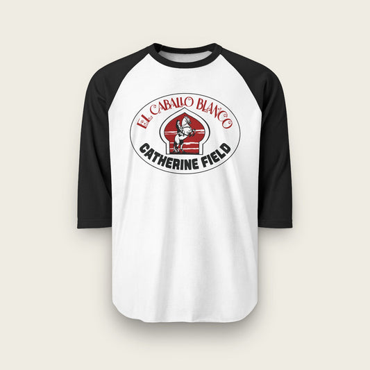 El Caballo Blanco Catherine Field Unisex Raglan Shirt