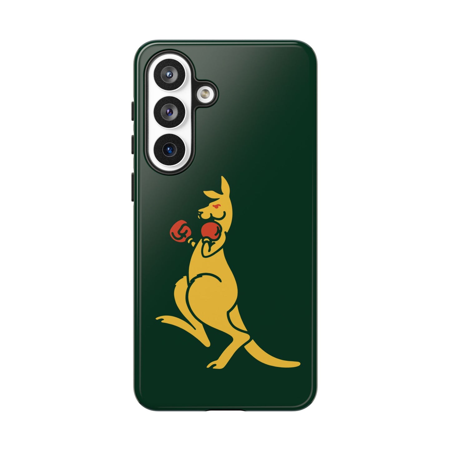 Phone Case - Boxing Kangaroo Bottle Green Tough Protective Case