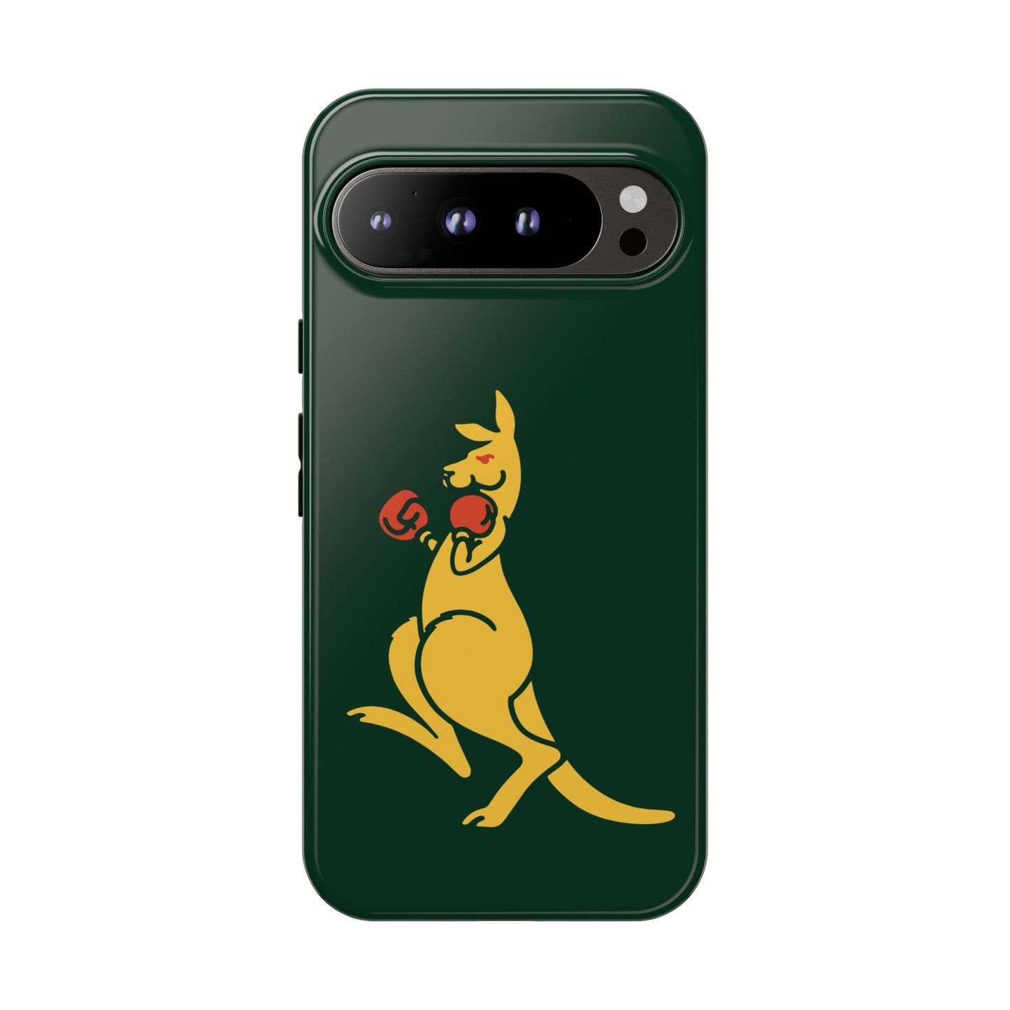 Phone Case - Boxing Kangaroo Bottle Green Tough Protective Case