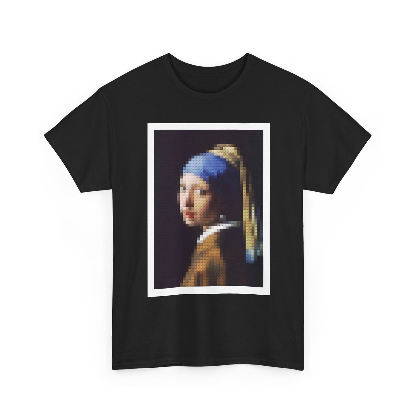 Girl With Lego Earring Unisex Tee