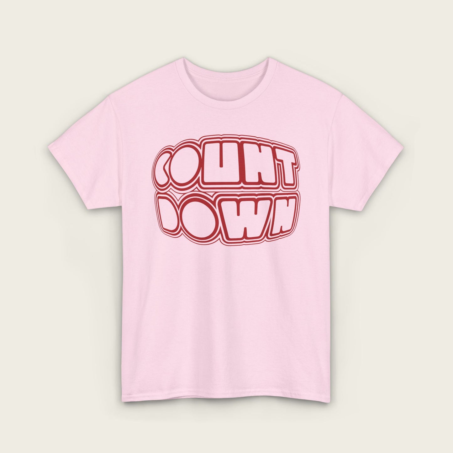 COUNTDOWN Outline Unisex Tee