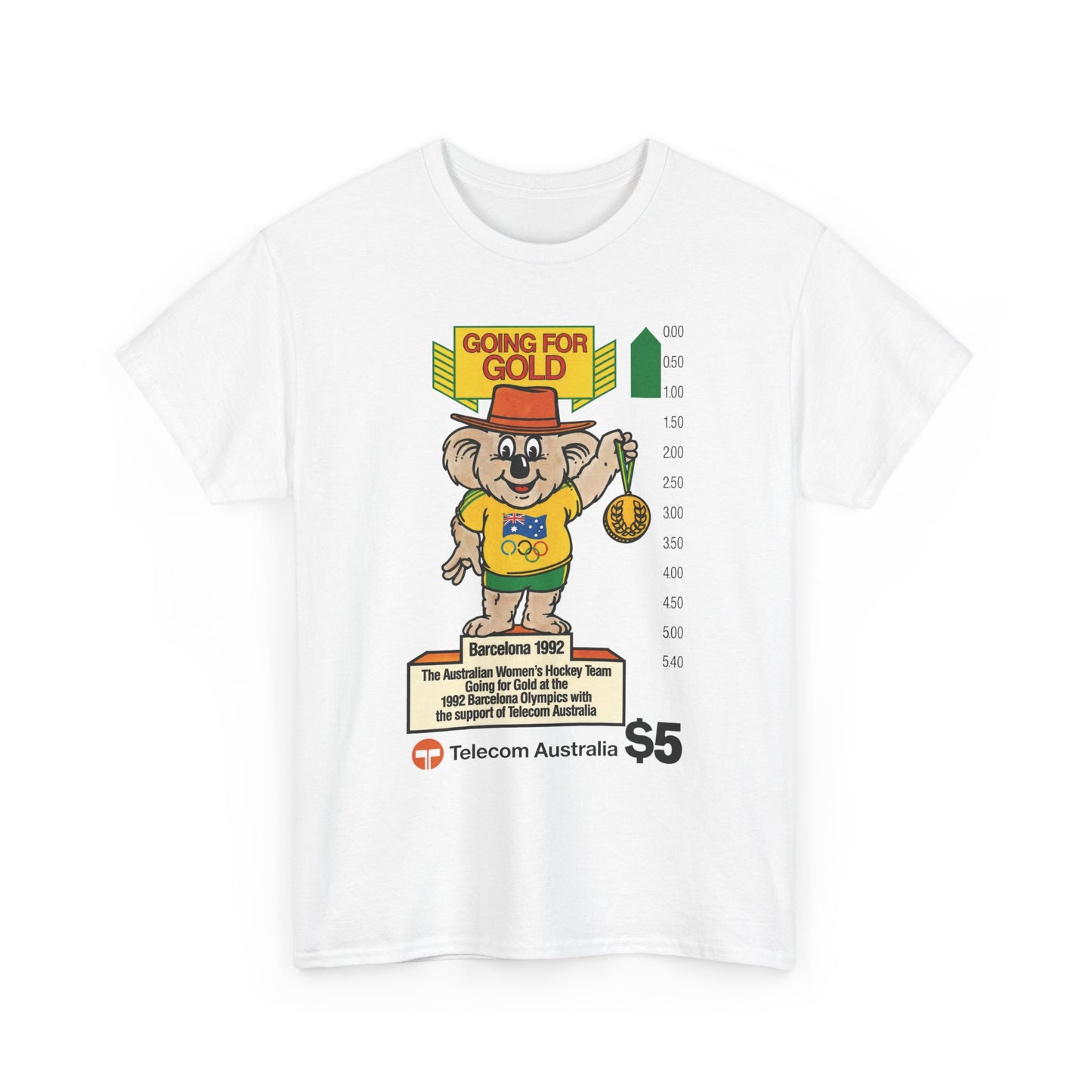 Going For Gold Phonecard Unisex Tee