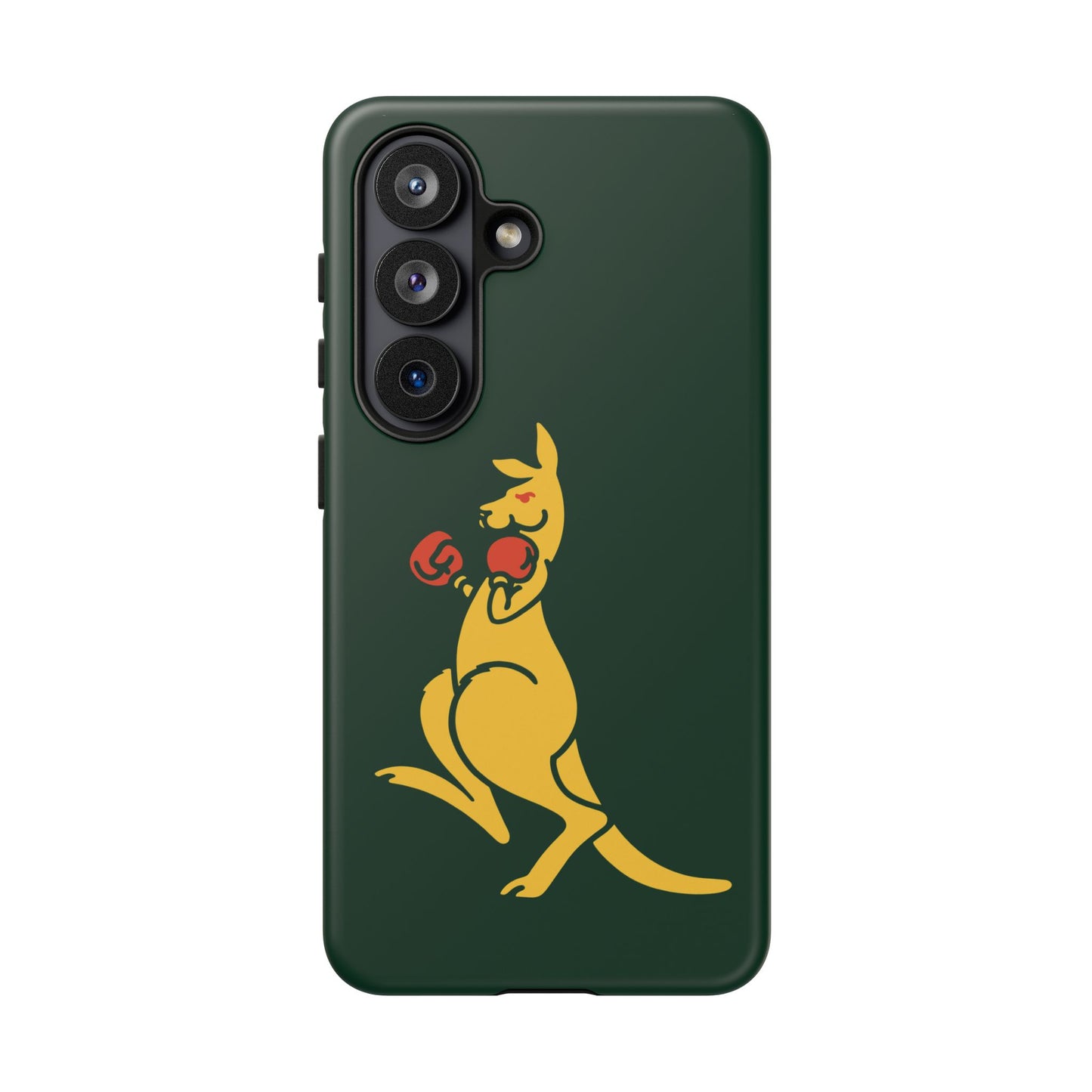 Phone Case - Boxing Kangaroo Bottle Green Tough Protective Case