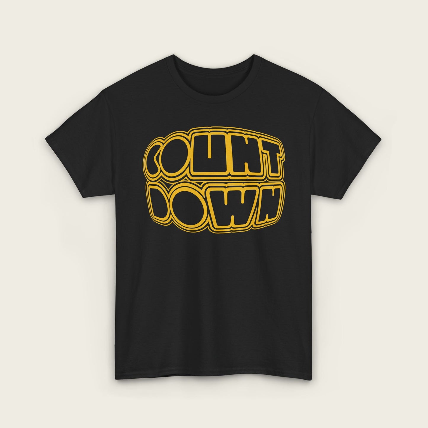 COUNTDOWN Outline Unisex Tee