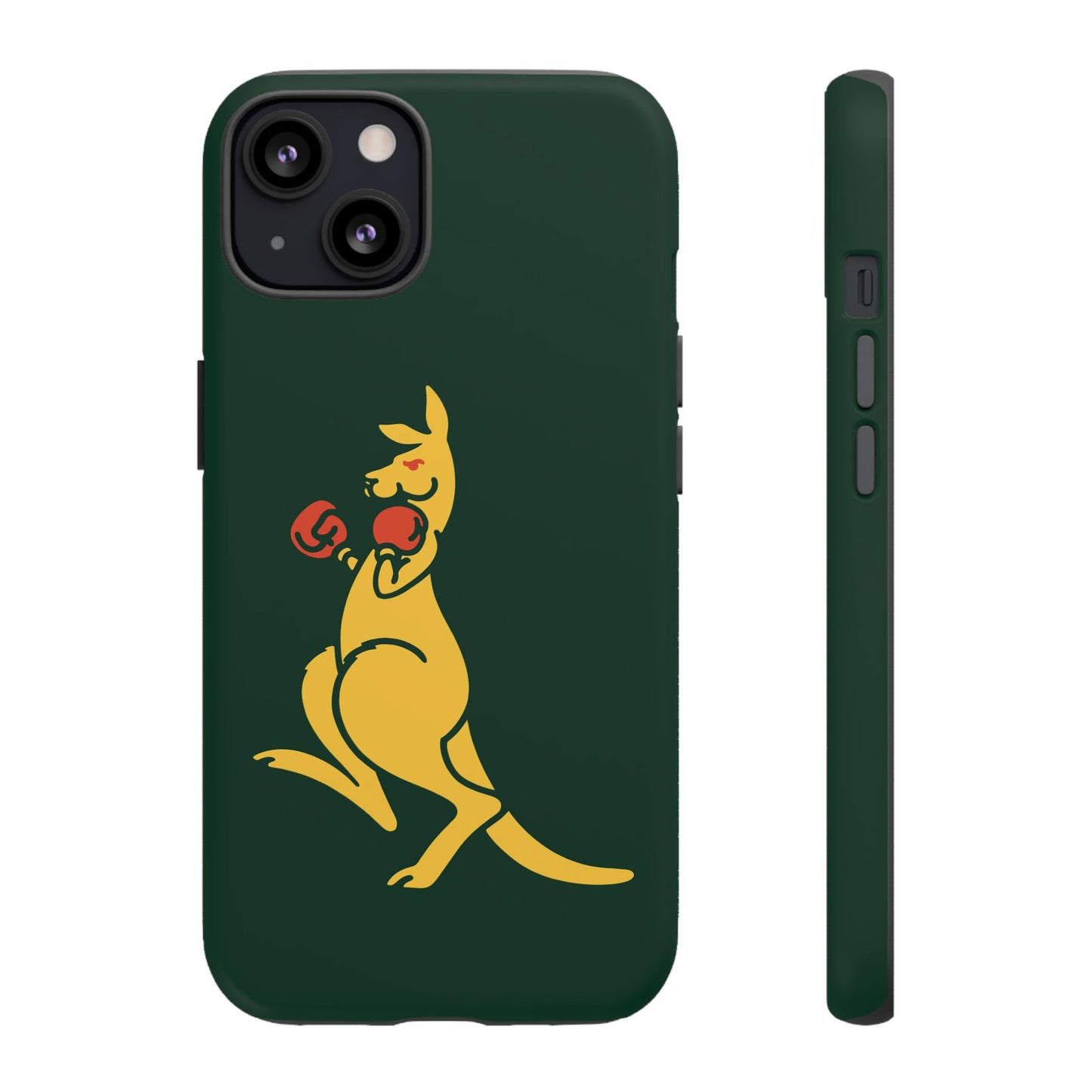 Phone Case - Boxing Kangaroo Bottle Green Tough Protective Case
