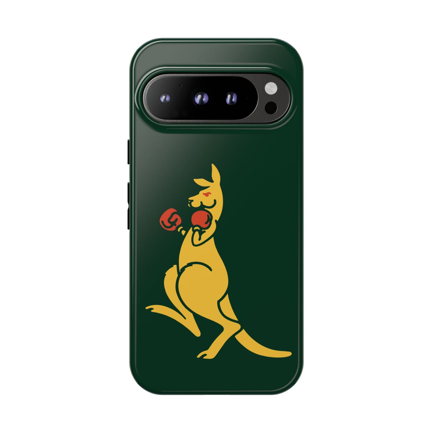 Phone Case - Boxing Kangaroo Bottle Green Tough Protective Case