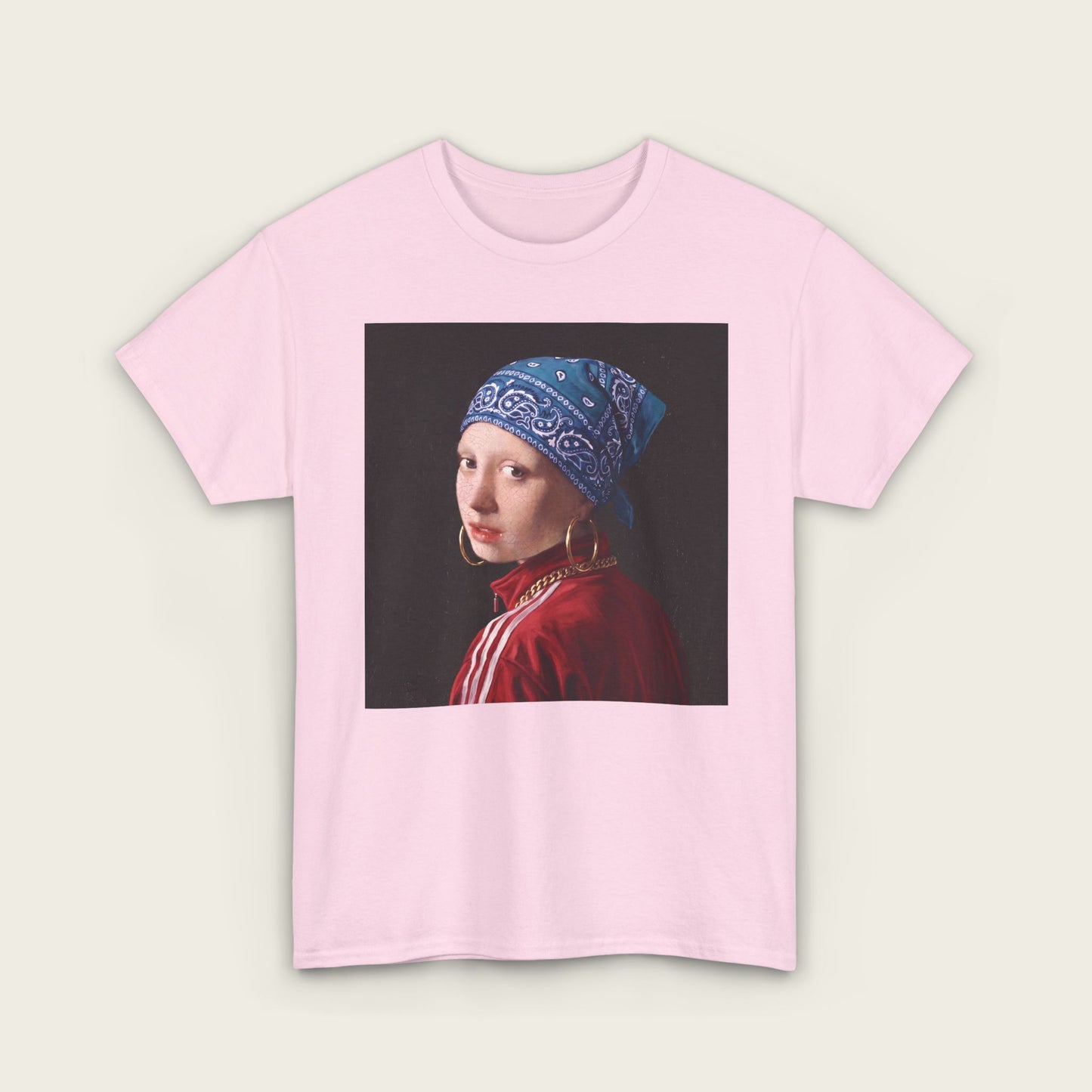 Girl With A Hoop Earring Unisex Tee
