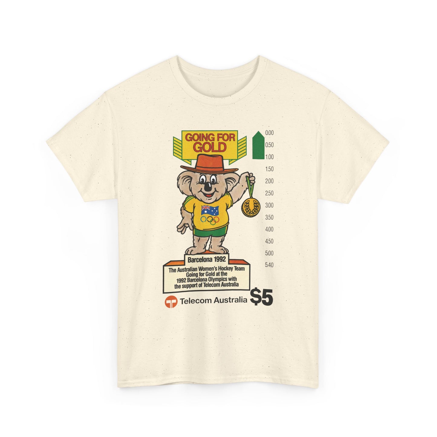 Going For Gold Phonecard Unisex Tee