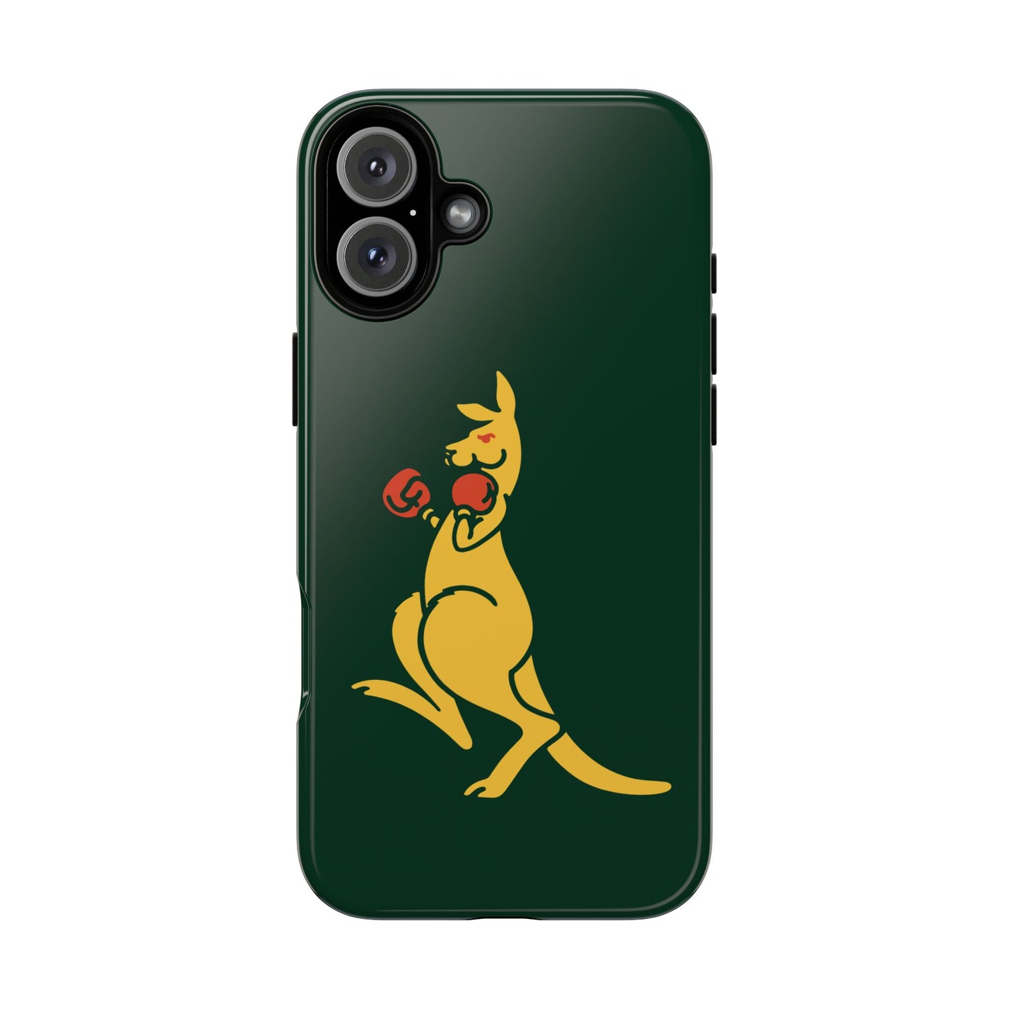 Phone Case - Boxing Kangaroo Bottle Green Tough Protective Case