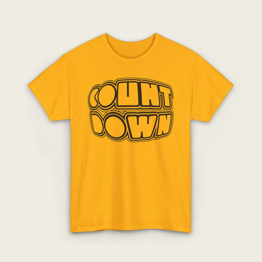 COUNTDOWN Outline Unisex Tee