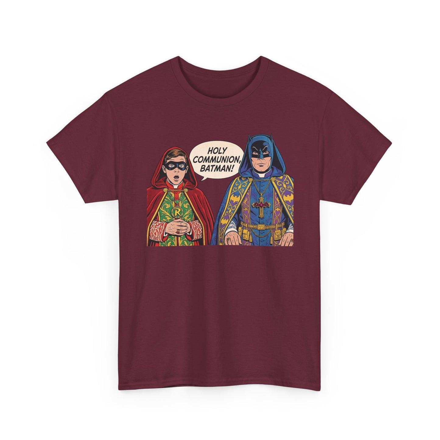 HOLY COMMUNION, BATMAN! Unisex Tee
